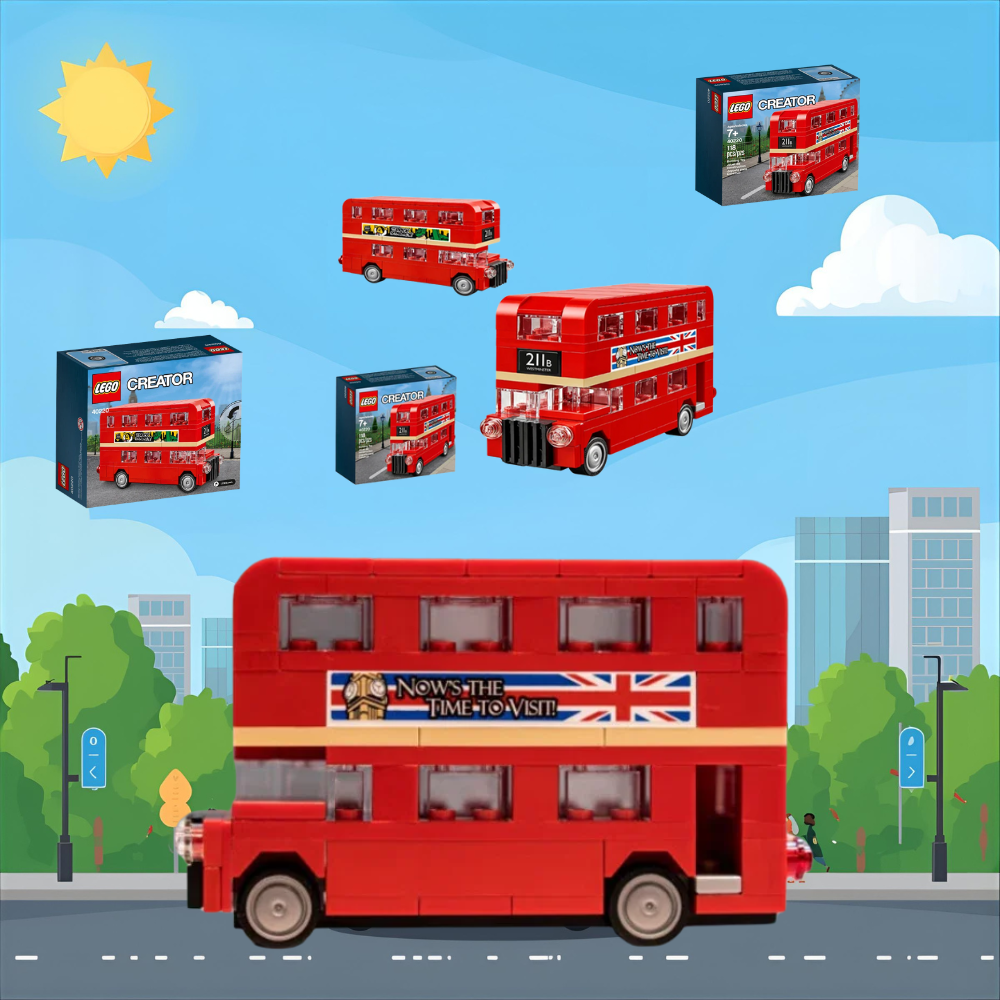 LEGO Creator 40220 – London Double Decker Bus - 118 pieces