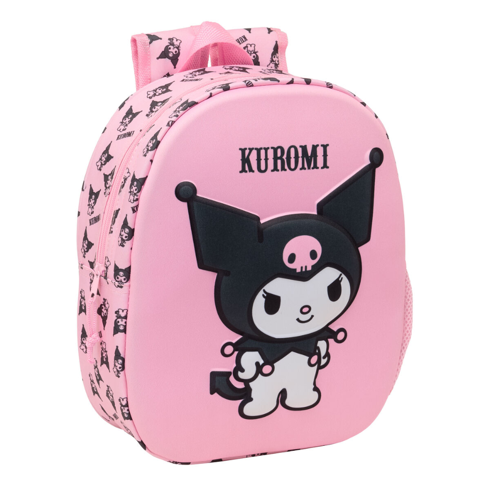 Cartable Kuromi rose – Sanrio Officiel