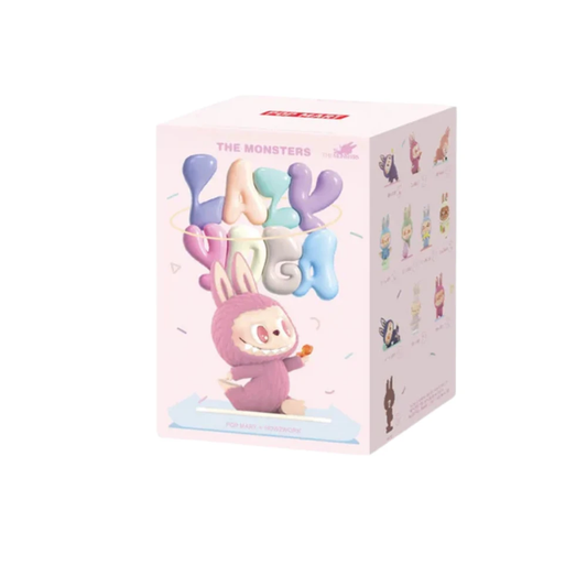 POP MART Figurine Labubu Yoga Zen en Boîte Surprise Collection Lazy Yoga The Monsters Édition Limitée by POP MART INTERNATIONAL GROUP LIMITED