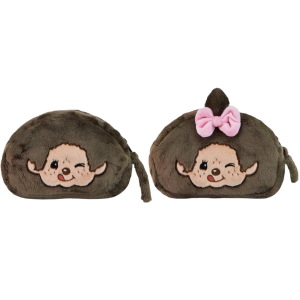 Monchhichi – Trousse de toilette brodée – Pochette 25 cm