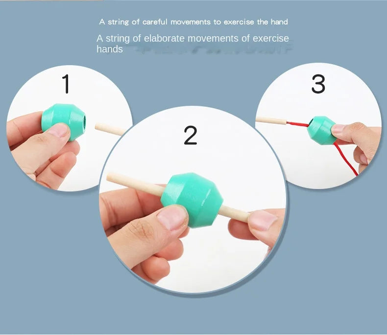 Jeu Montessori Bois – Puzzle Couleurs et Formes Bébé