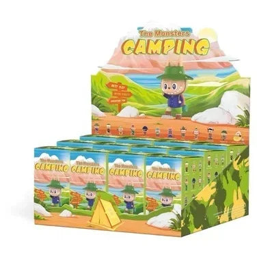 POP MART Labubu Wilderness Travel – Camping-Figur als Blind Box oder zur Auswahl