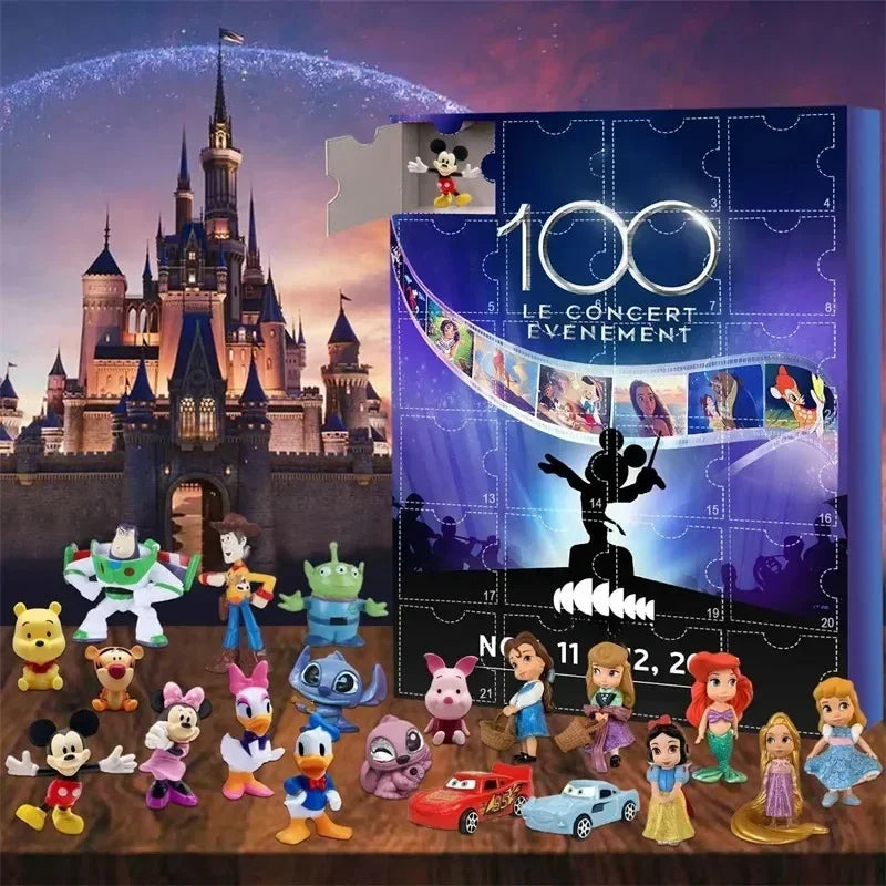 MINISO Calendrier de l’Avent Stitch avec Figurines Dessin Animé 2024