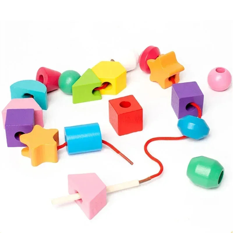 Jeu Montessori Bois – Puzzle Couleurs et Formes Bébé