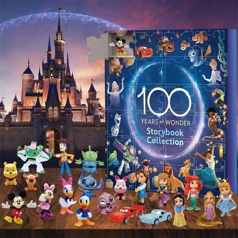 MINISO Calendrier de l’Avent Stitch avec Figurines Dessin Animé 2024