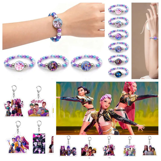 K-Pop-Taschenanhänger, Dämonenjäger, Tiger, Partyzubehör, Fan-Anstecker, Gastgeschenke