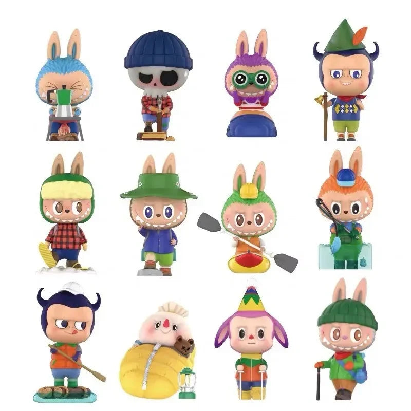 POP MART Labubu Wilderness Travel – Camping-Figur als Blind Box oder zur Auswahl