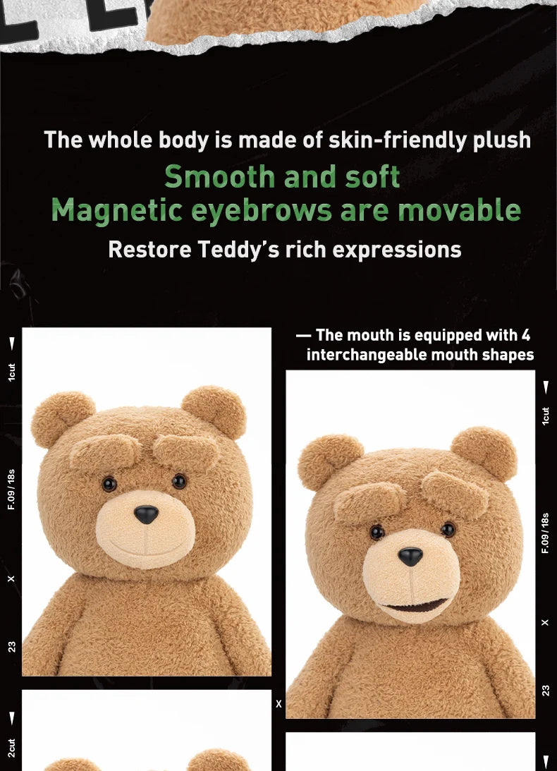 POP MART TED 2 Figurine Articulée TED Officielle 14+