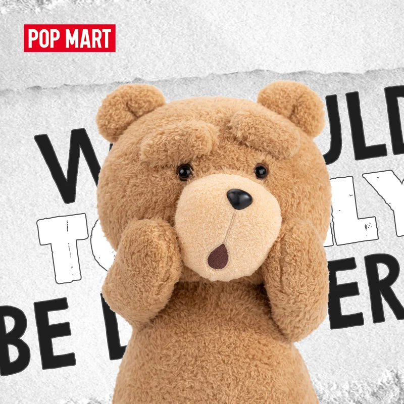 POP MART TED 2 Figurine Articulée TED Officielle 14+