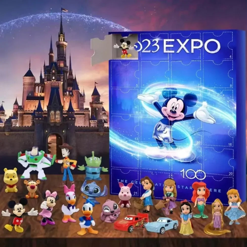 MINISO Calendrier de l’Avent Stitch avec Figurines Dessin Animé 2024