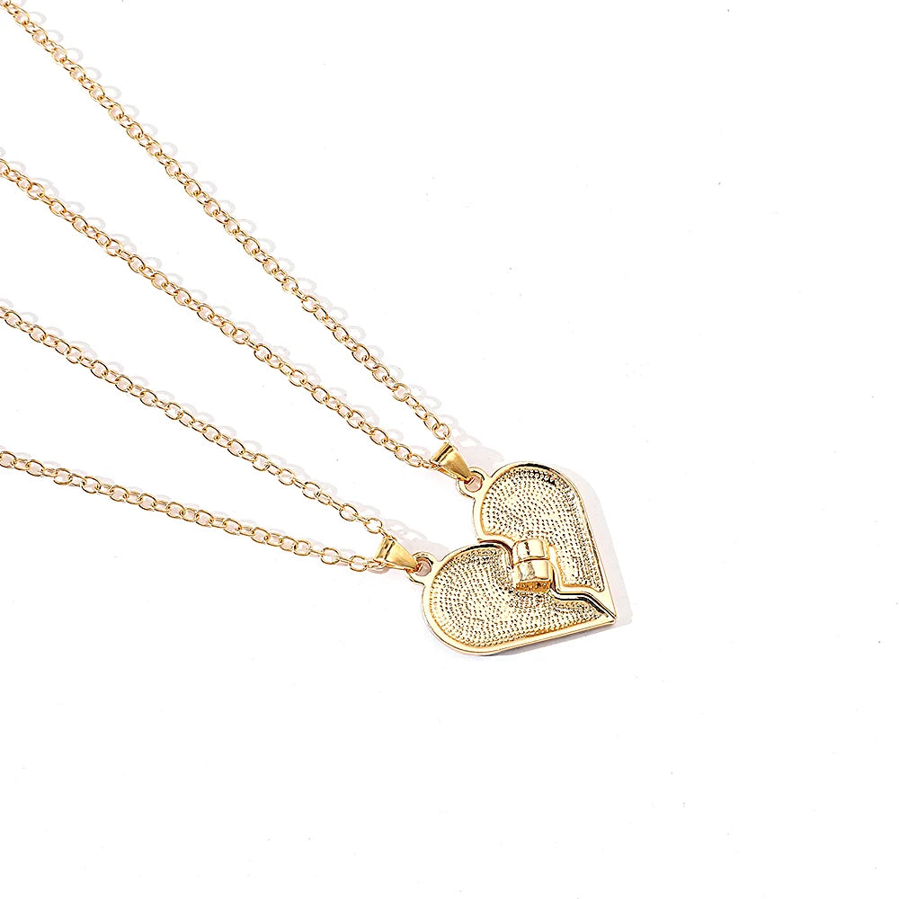 Bandai Collier Couple Stitch & Angel Disney Bijoux Cœur Amour