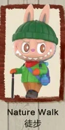 POP MART Labubu Wilderness Travel – Camping-Figur als Blind Box oder zur Auswahl