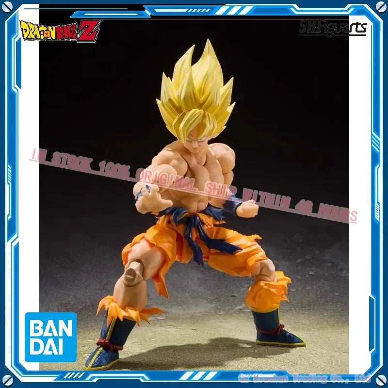 BANDAI Son Goku Super Saiyan Sammelfigur, beweglich | Dragon Ball Z