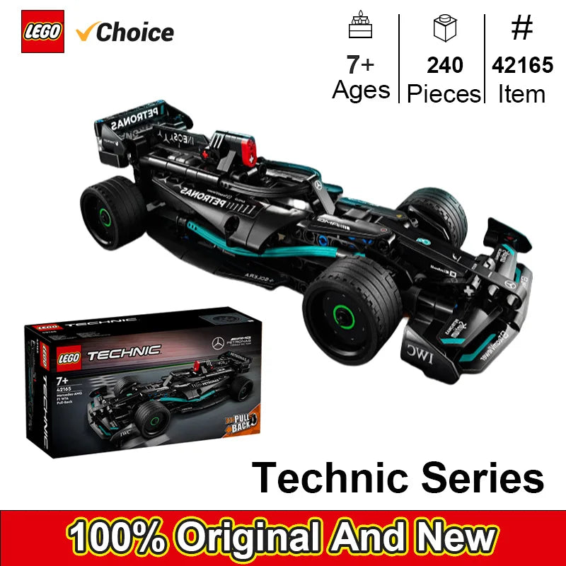 LEGO 42165 Mercedes-AMG F1 W14 E Performance Pull-Back Technic series 175 PCS DIY Toys for Boys, Girls, and Children (ages 7+)