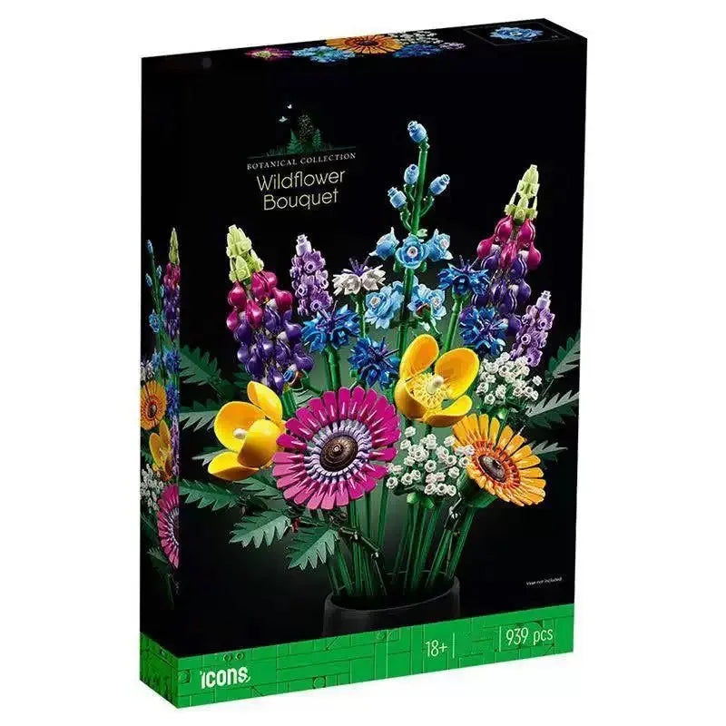 Calendrier de l’Avent 2025 Fleurs à Construire en Blocs pour Adultes et Enfants