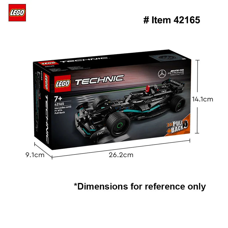 LEGO 42165 Mercedes-AMG F1 W14 E Performance Pull-Back Technic series 175 PCS DIY Toys for Boys, Girls, and Children (ages 7+)