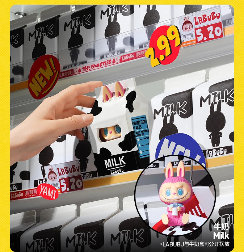POP MART – Labubu Wacky Mart The Monsters Series Blind Box Figur