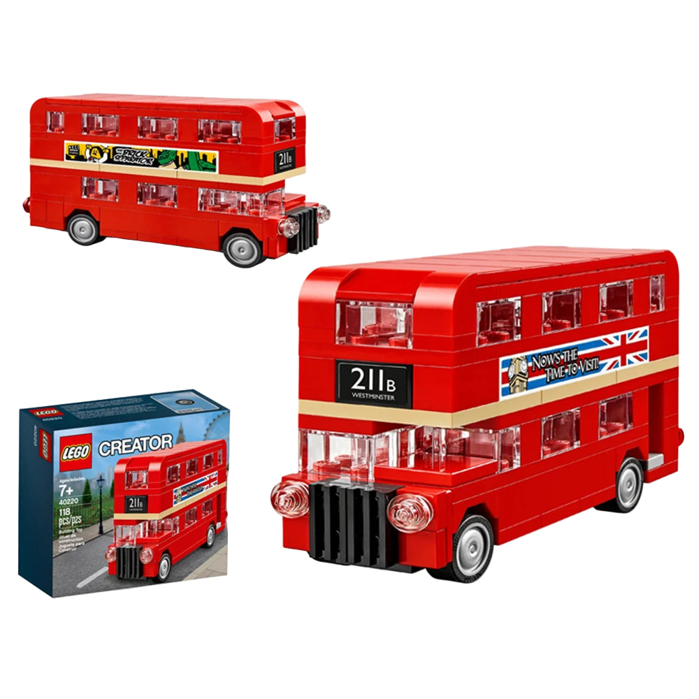 LEGO Creator 40220 – London Double Decker Bus - 118 pieces