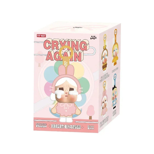 POP MART Crybaby Crying Again Figur Blindbox Emotion Kawaii