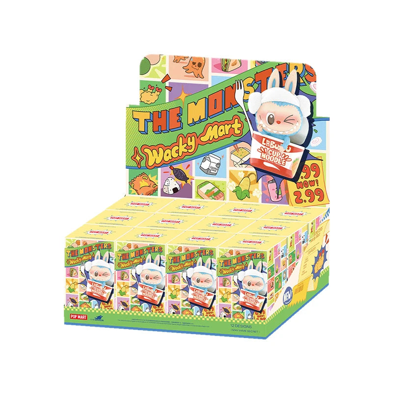 POP MART – Labubu Wacky Mart The Monsters Series Blind Box Figur