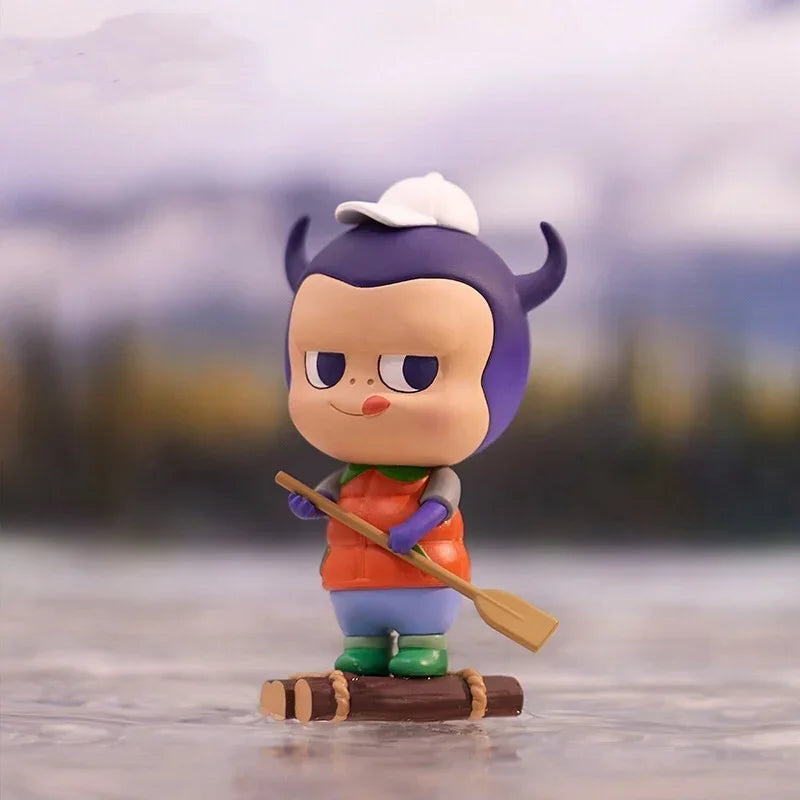 POP MART Labubu Wilderness Travel – Camping-Figur als Blind Box oder zur Auswahl