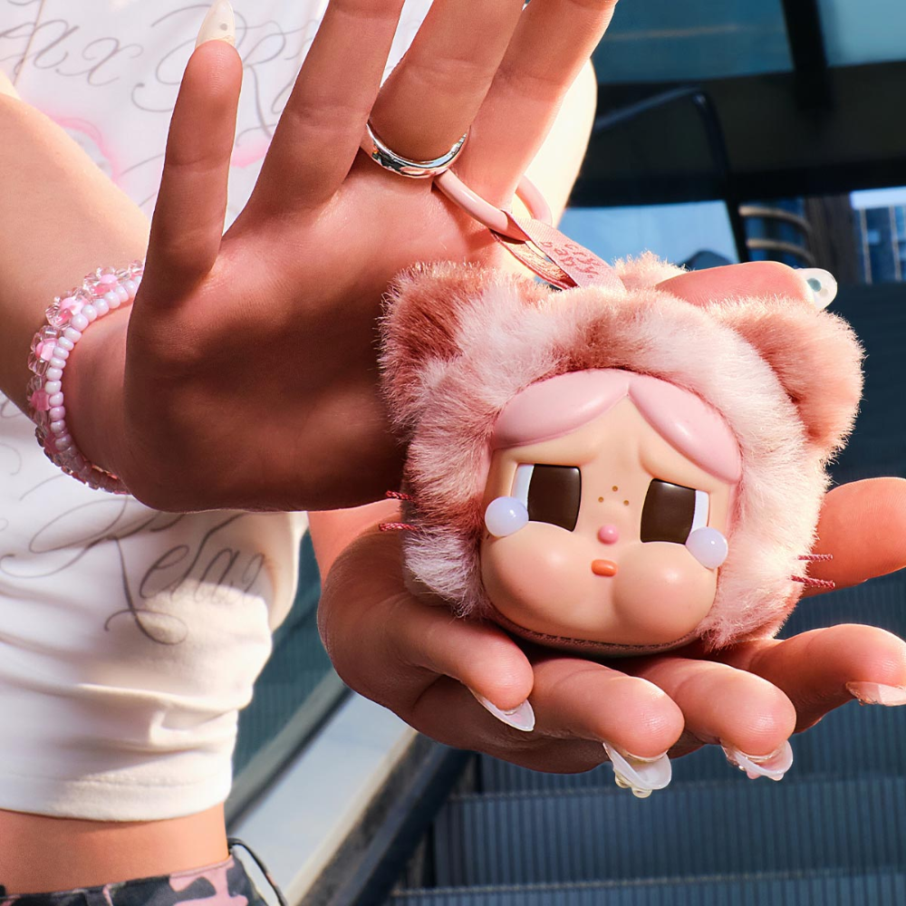 Porte-clé CRYBABY – Série Wild but Cutie (Blind Box officielle POP MART)