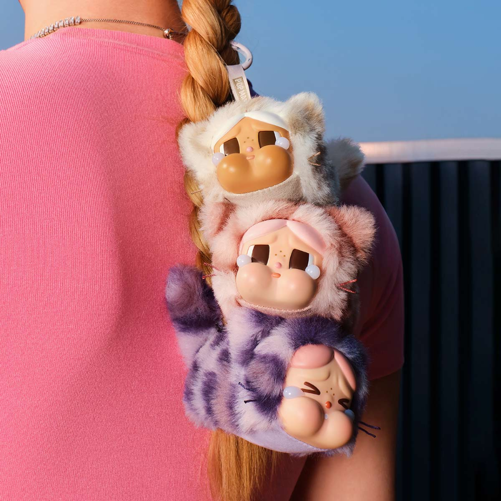 Porte-clé CRYBABY – Série Wild but Cutie (Blind Box officielle POP MART)