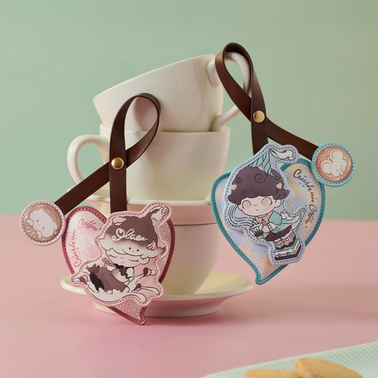 DIMOO Crush on Coffee – Set mit Duftanhängern in Beuteln, offizielles Pop Mart Produkt