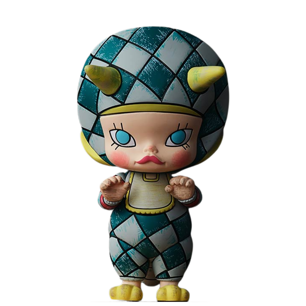 MOLLY Anniversary Statues – Figurine POP MART Série Classique Rétro