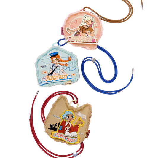 POP MART Peach Riot Rush Hour Series Mini-Blindbox-Tasche