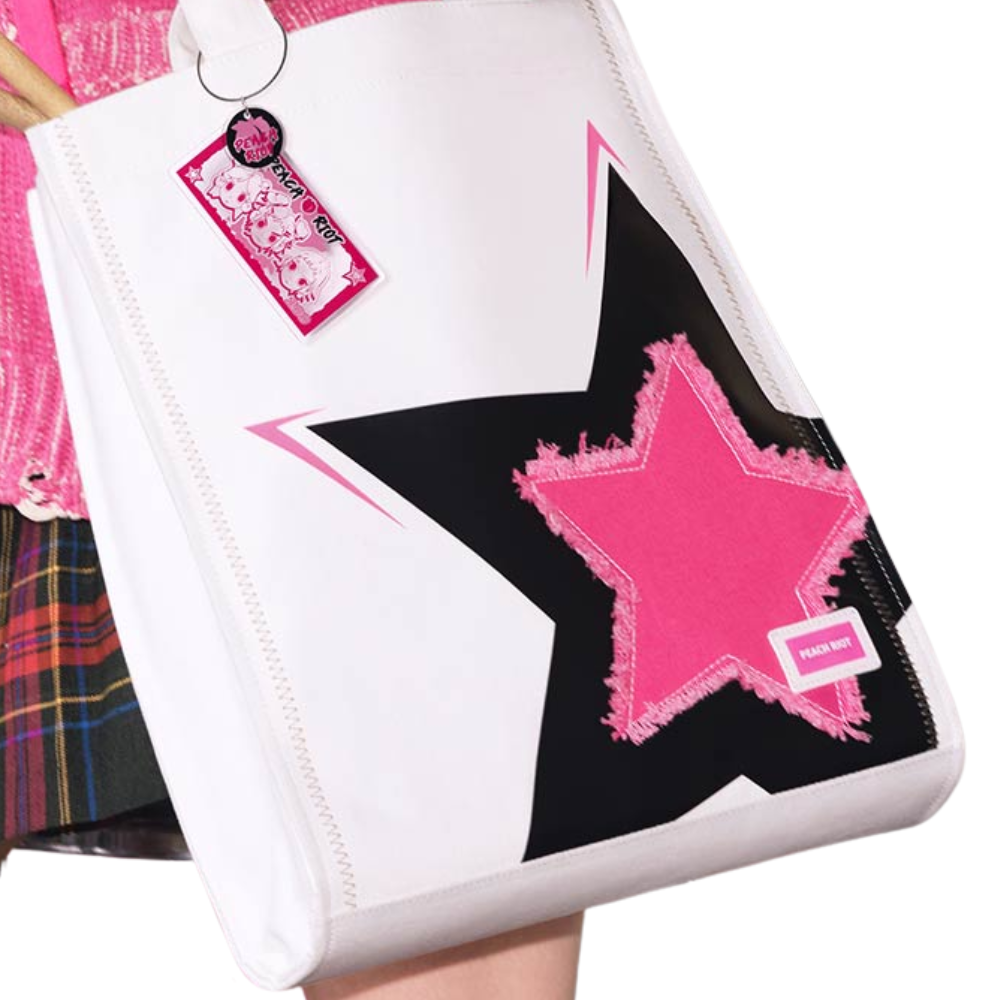 Sac bandoulière Peach Riot - 33×38 cm - POP MART Edition