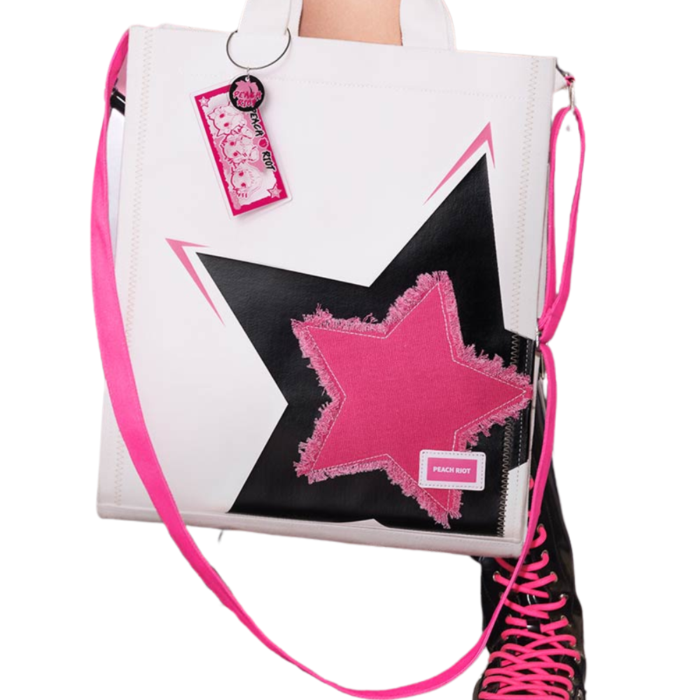 Sac bandoulière Peach Riot - 33×38 cm - POP MART Edition