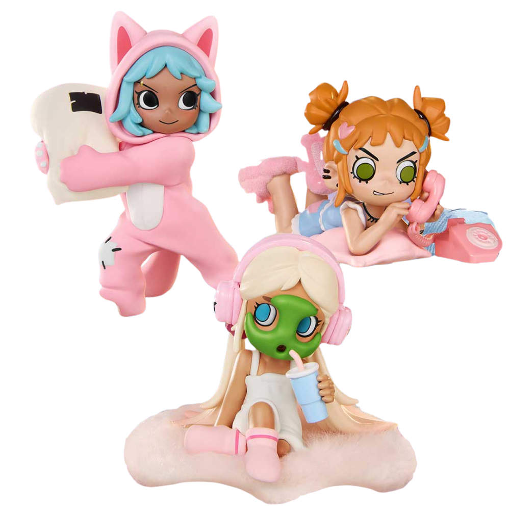 Lil Peach Riot Sleepover Series – Figurine blind box Pop Mart