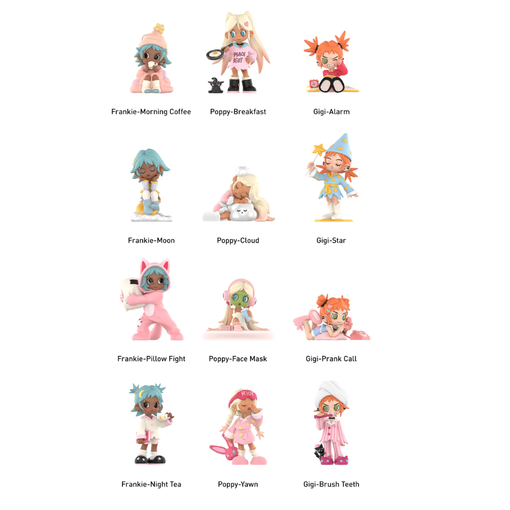 Lil Peach Riot Sleepover Series – Figurine blind box Pop Mart