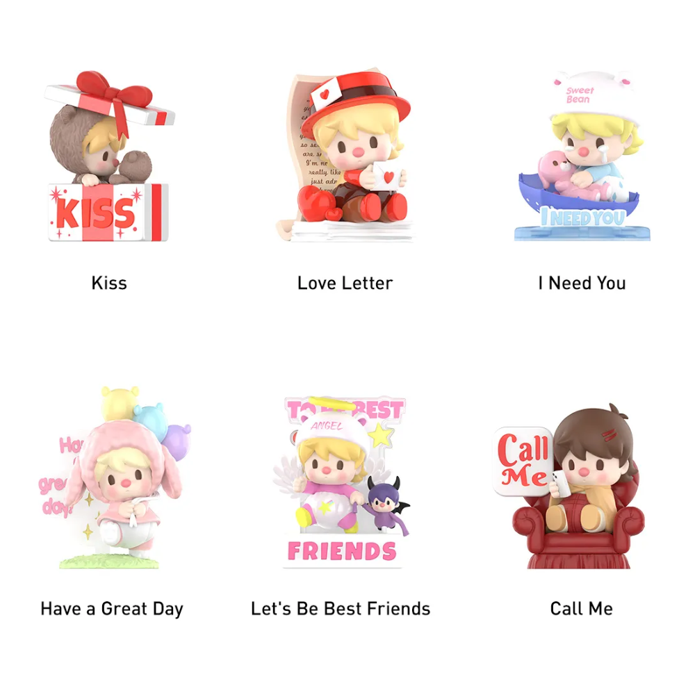 POP MART Sweet Bean – Blind Box Figur „Sprache der Liebe“