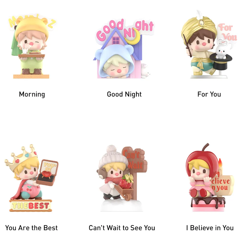 POP MART Sweet Bean – Blind Box Figur „Sprache der Liebe“
