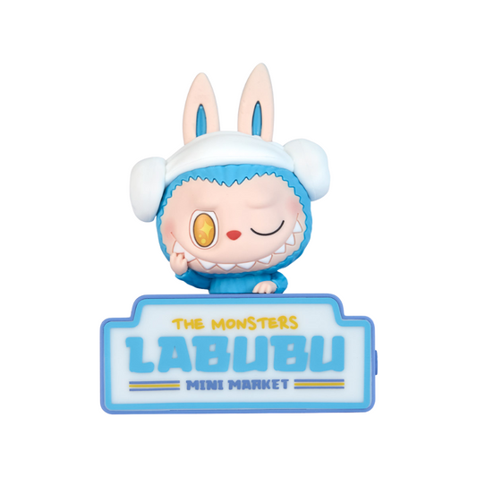POP MART – Kühlschrankmagnet Wacky Mart Labubu – Blind Box Sammlerstück