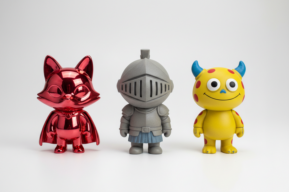 Vinyl-, Harz- und PVC-Figuren: Was ist der Unterschied?