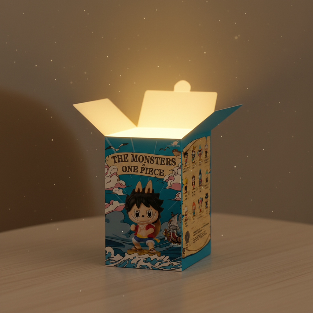 Cap sur l'aventure : Labubu rencontre l'équipage du Chapeau de Paille ! 🏴‍☠️