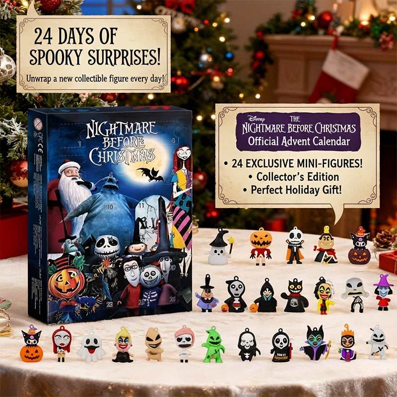 Disney Nightmare Before Christmas Calendrier Avent 2025 Coffret Collector Édition Limitée by Mon Labubu
