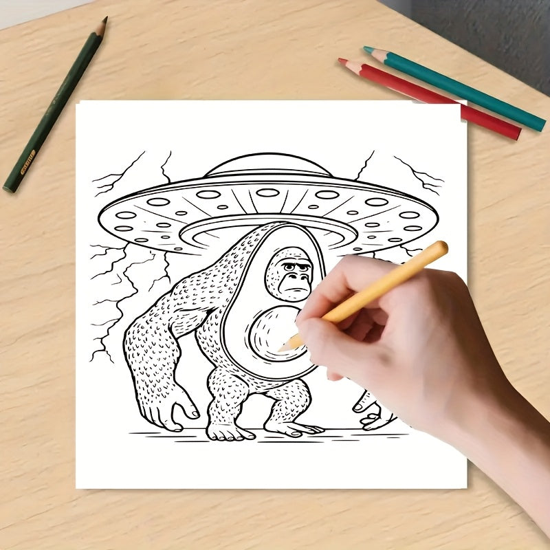 Livre de Coloriage Italian Brainrot – 22 Personnages Mèmes & Défis Créatif