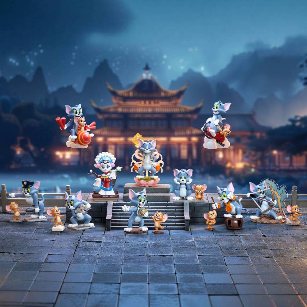 POP MART Tom et Jerry Figurine Boîte Surprise Forbidden Compass Series Édition Limitée by POP MART INTERNATIONAL GROUP LIMITED