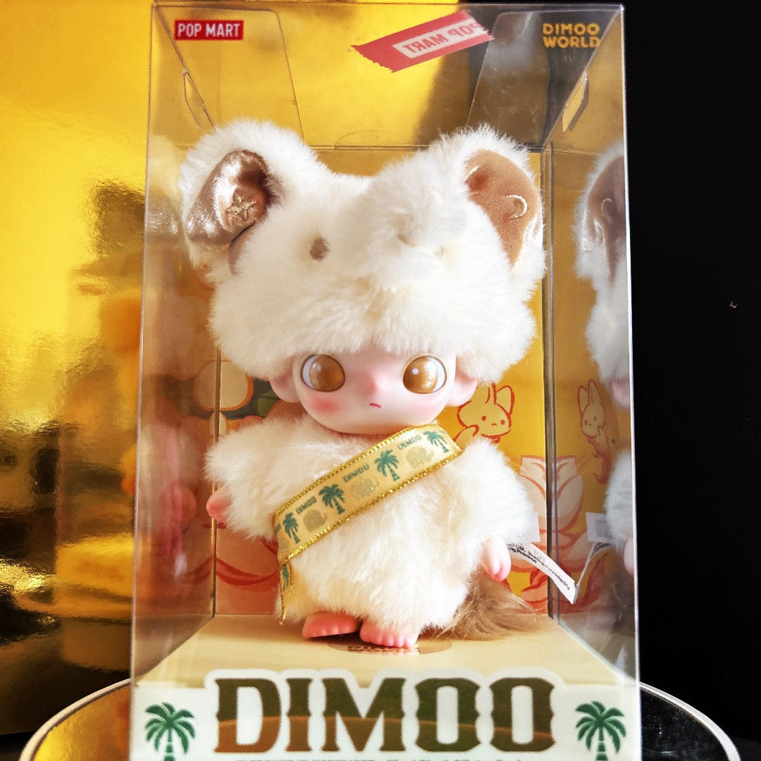 Pop Mart – Dimoo Elephant in Moonlight – Vinyl-Figur mit Anhänger