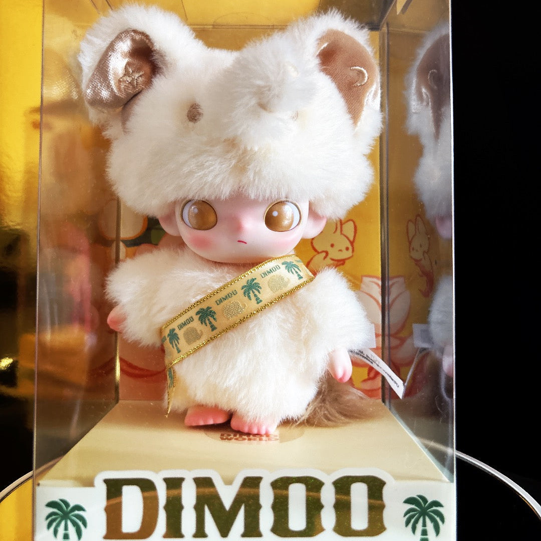 Pop Mart – Dimoo Elephant in Moonlight – Vinyl-Figur mit Anhänger