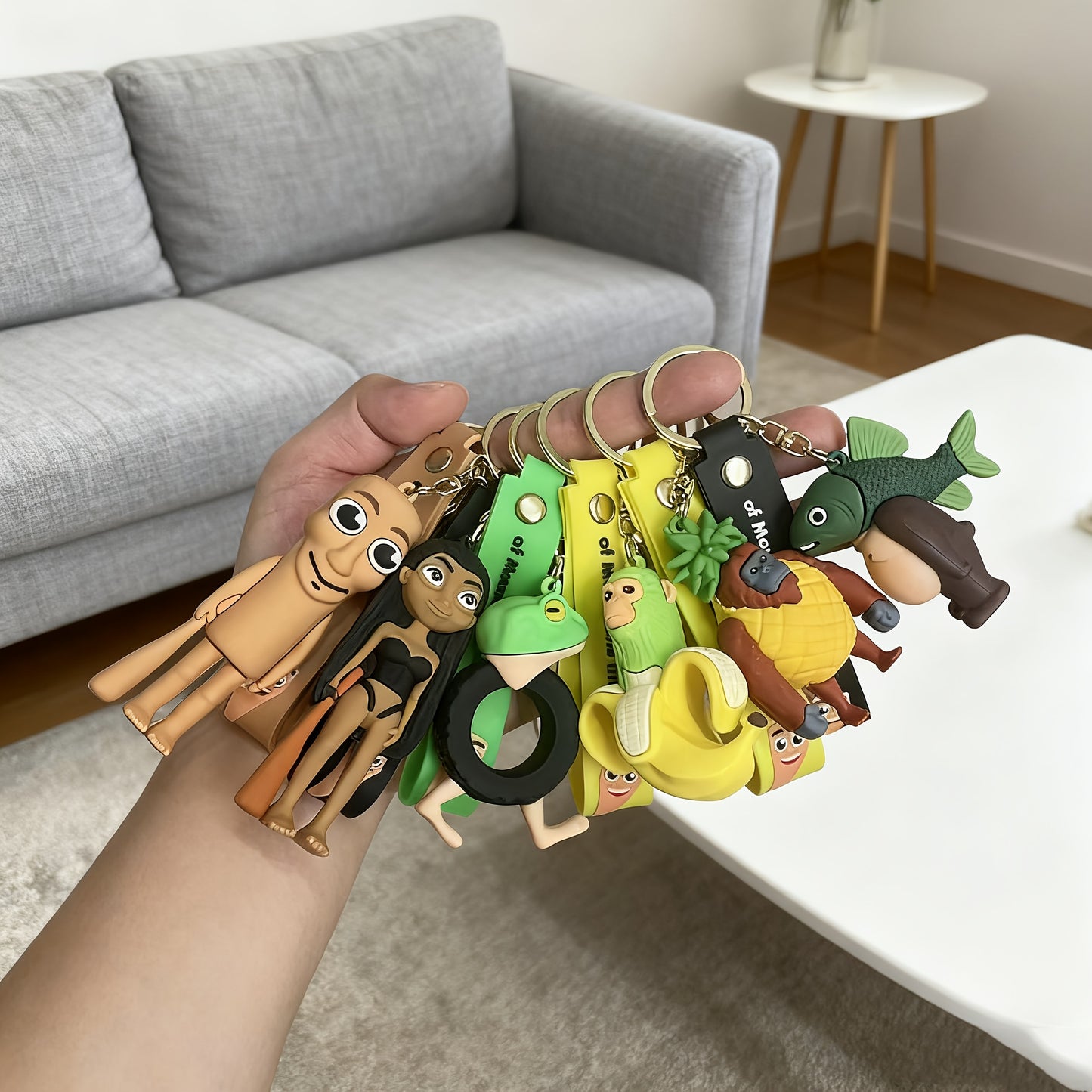 Tralalero Porte Clef Articulé Édition Limitée Fer Forgé Italian Brainrot Collection