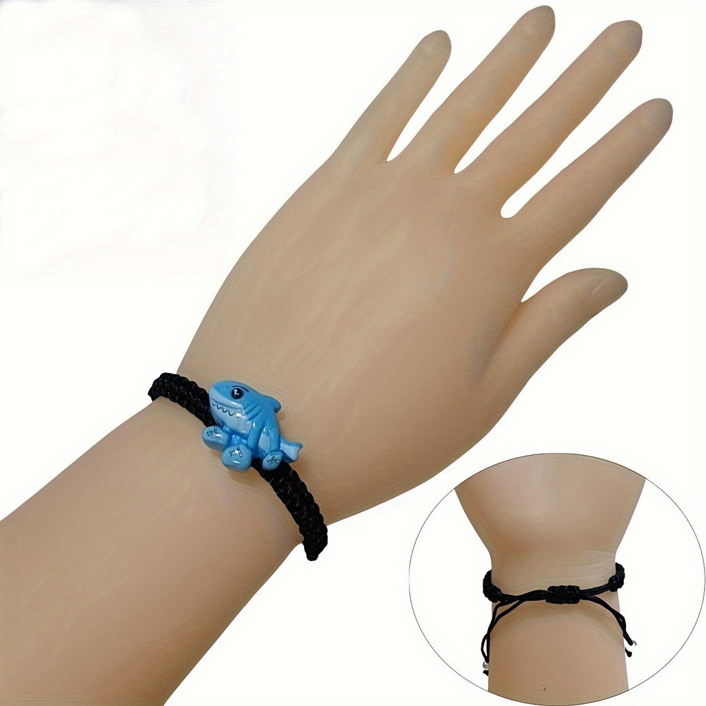 5 Bracelets Tressés Brainrot – Figurines Tralalero à Collectionner