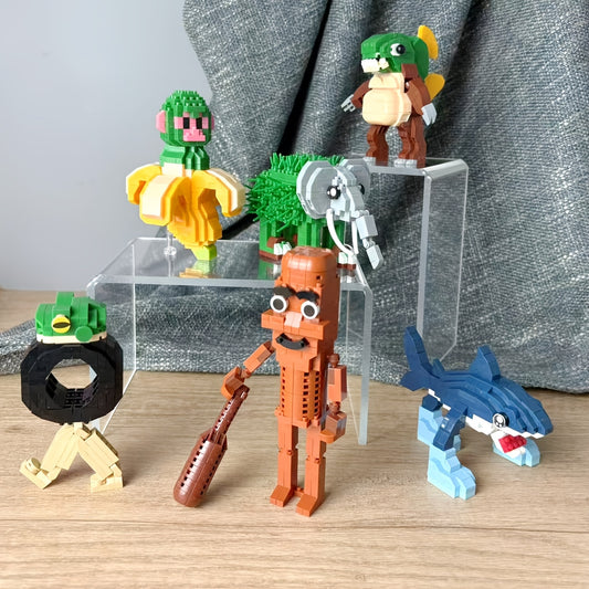 Puzzle 3D Créatif – 1060+ Blocs à Assembler – Italian Brainrot - Roblox