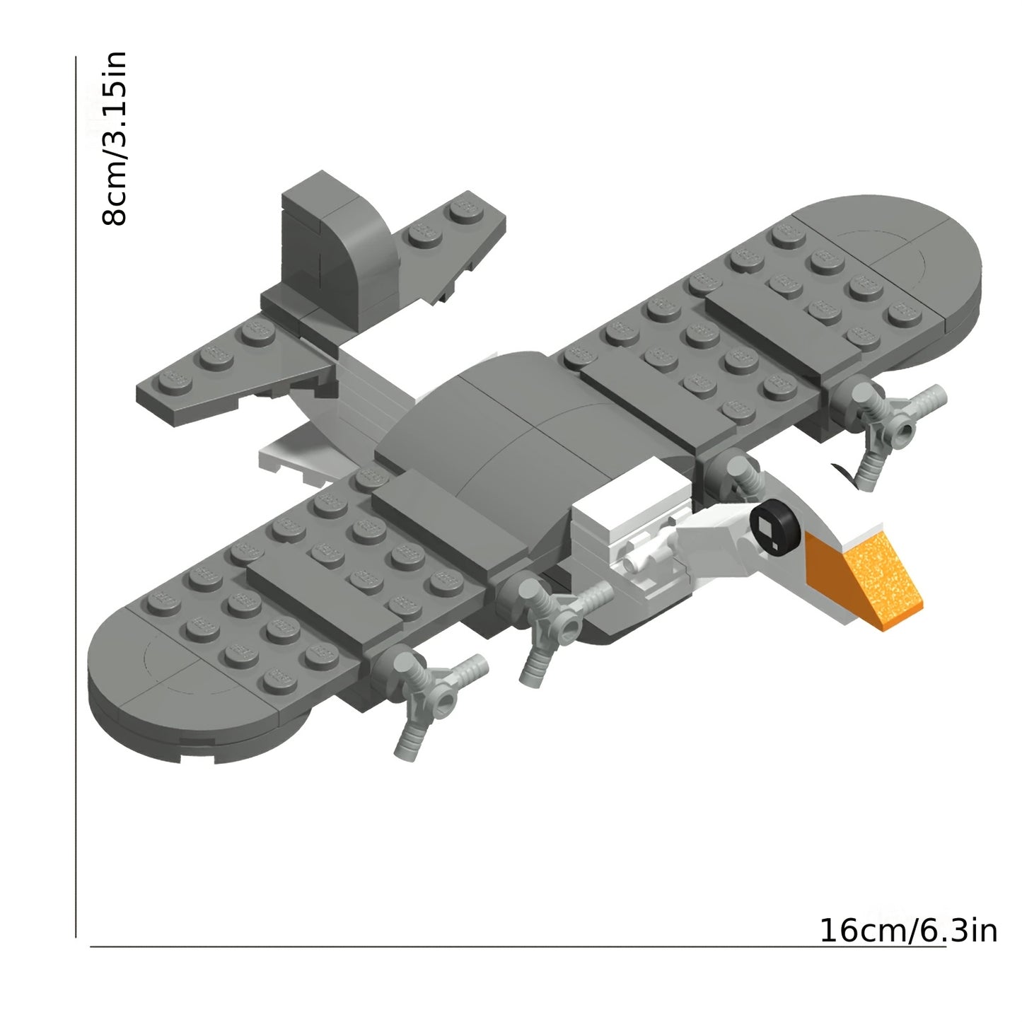 Set 6-en-1 Figurines à Construire – Série Tralalero Tung Sahur – Blocs Brainrot Collectors