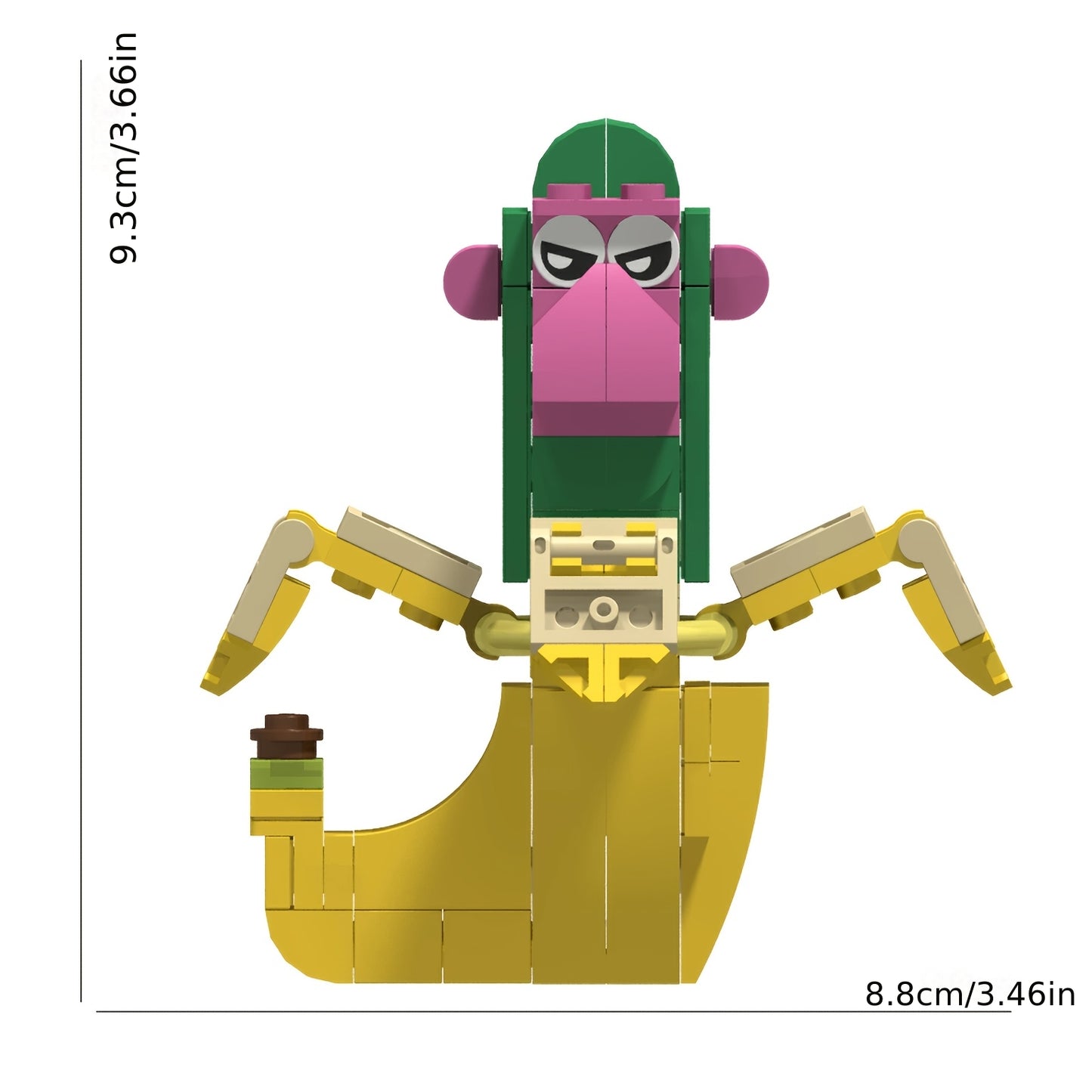 Set 6-en-1 Figurines à Construire – Série Tralalero Tung Sahur – Blocs Brainrot Collectors