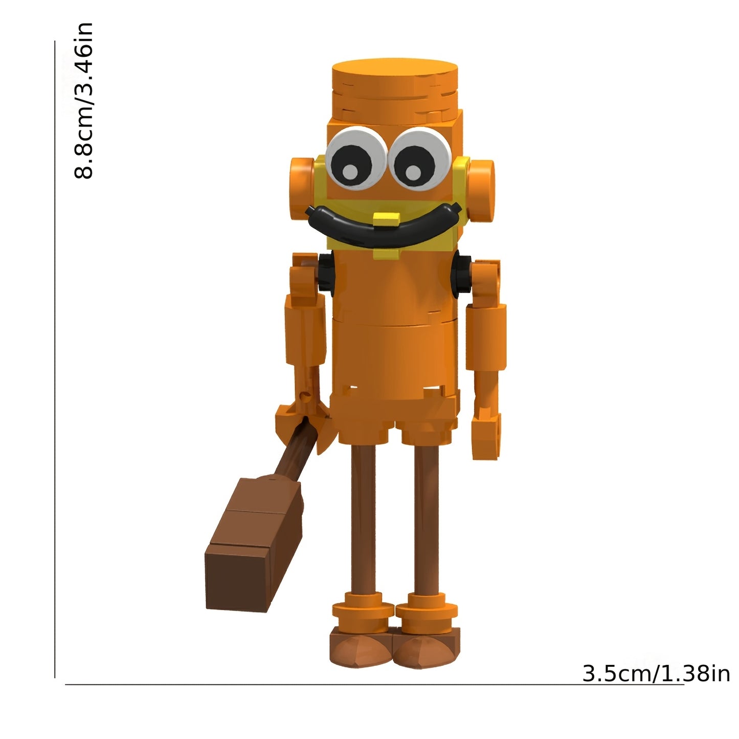 Set 6-en-1 Figurines à Construire – Série Tralalero Tung Sahur – Blocs Brainrot Collectors